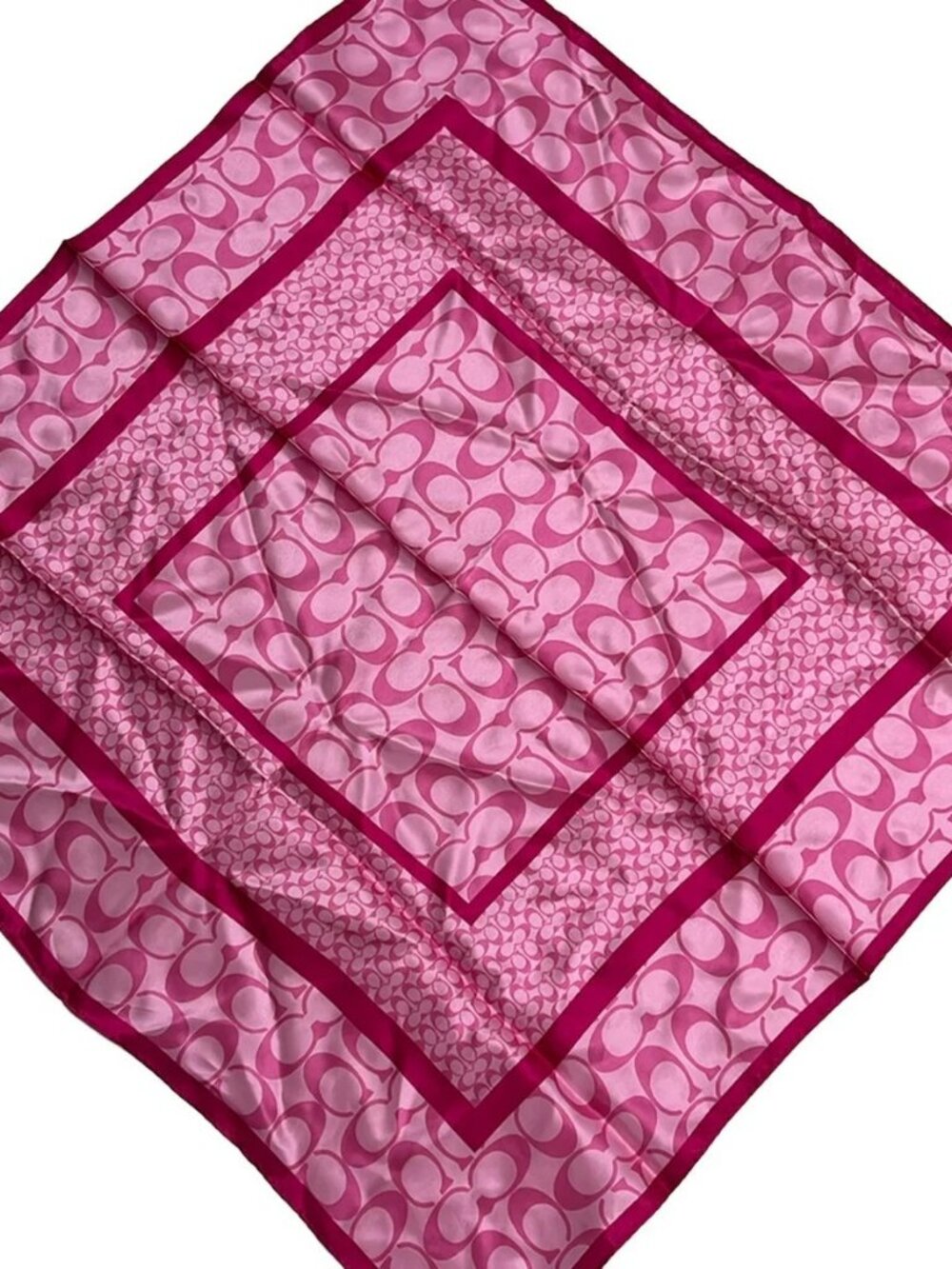 COACH Pink Scarf